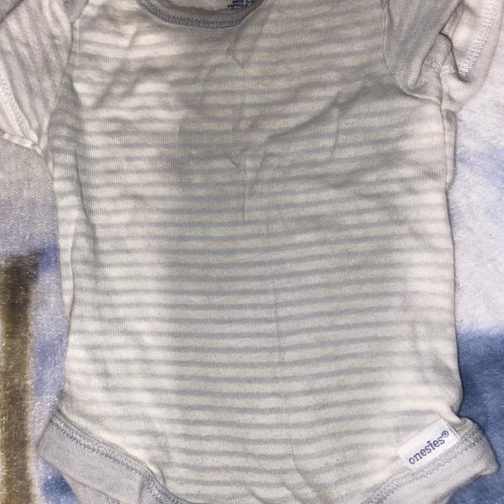 Striped Baby Onesie